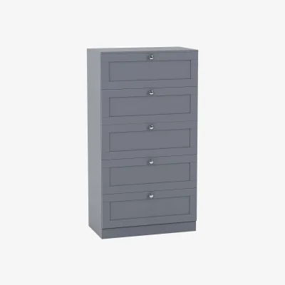 The Range Shaker Style 5 Drawer Chest of Drawers
