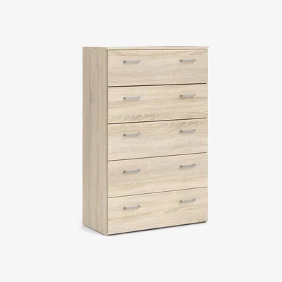 The Range Space Chest of 5 Drawers - Oak