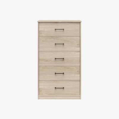 The Range BrEZ Build Pearce Dresser 5DRW - Light Oak