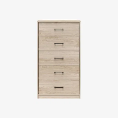 The Range BrEZ Build Pearce Dresser 5DRW - Light Oak