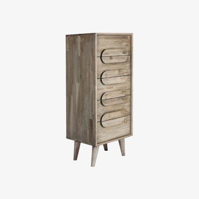 The Range Greyston Wooden 5 Drawer Chest - Grey