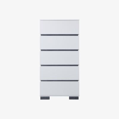 The Range Jesmond 5 Drawer Modern Chest Bedroom Storage Unit - White