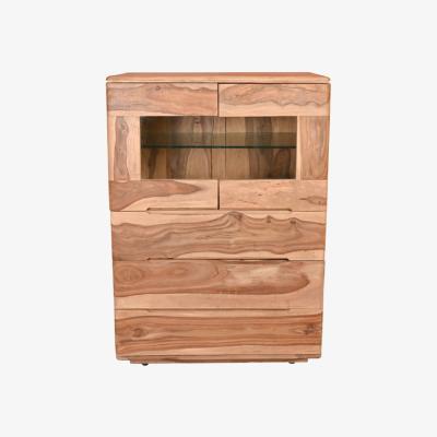 The Range Sheesham Wooden Drawer Chest - Wood Tone
