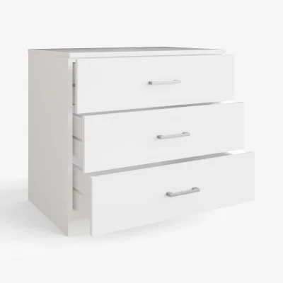The Range Bailey 3 Drawer Chest - White
