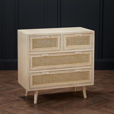 The Range Toulouse 4-Drawer Chest - Washed Oak