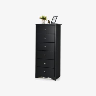 The Range Narrow Tall Dresser - Black
