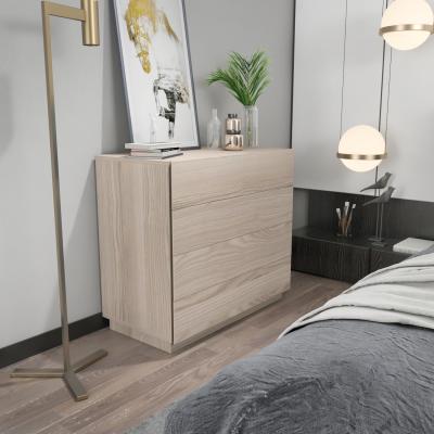 The Range Lines Wide Modern Dresser with Finger Pull Design - Cordoba Pattern