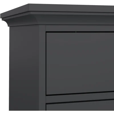 The Range Paris Chest 5 Drawers - Grey