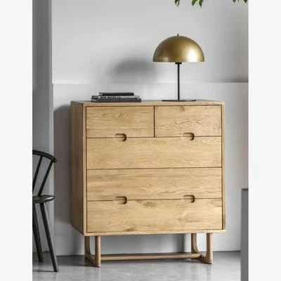 Rose & Grey Albie Minimalist Chest of Drawers