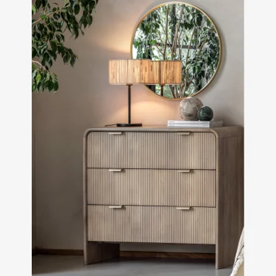 Rose & Grey Carolina Chest of drawers - 3 drawers