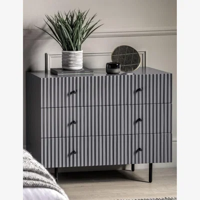 Rose & Grey Courtney Grey Chest of Drawers