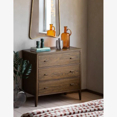 Rose & Grey Dawson Dark Wood Chest of Drawers