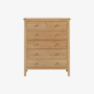Teddy Beau Julian Bowen Cotswold 4+2 Drawer Chest of Drawers