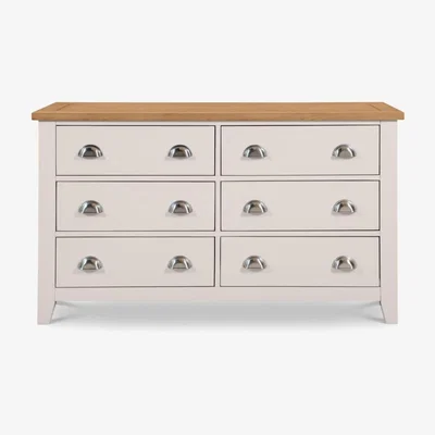 Teddy Beau Julian Bowen Richmond Wide 6 Drawer Chest of Drawers