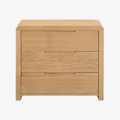 Teddy Beau Julian Bowen Curve 3 Drawer Chest of Drawers