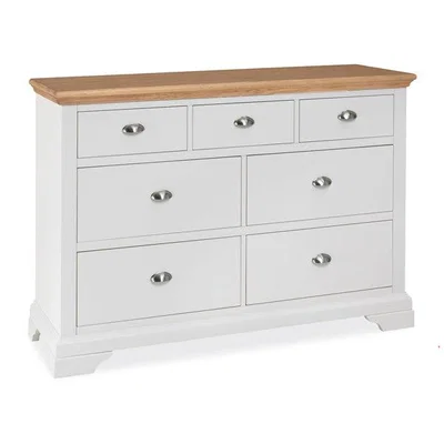 Teddy Beau Bentley Hampstead 3+4 Drawer Two Tone Chest of Drawers
