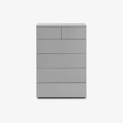 Teddy Beau Julian Bowen Monaco Grey 4+2 Chest of Drawers