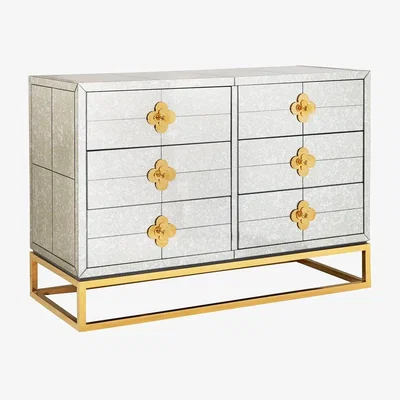 Tobias Oliver Jonathan Adler I Delphine Six Drawer Dresser