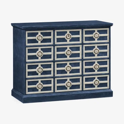 Tobias Oliver William Yeoward | Midmoor Chest Of Drawers Blue Painted