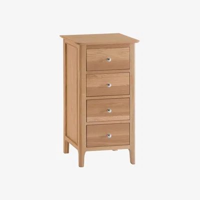 Woods Furniture Trento 4 Drawer Narrow Chest
