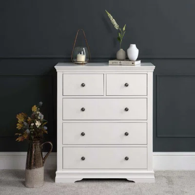 Woods Furniture Didcot 2 Over 3 Chest - White