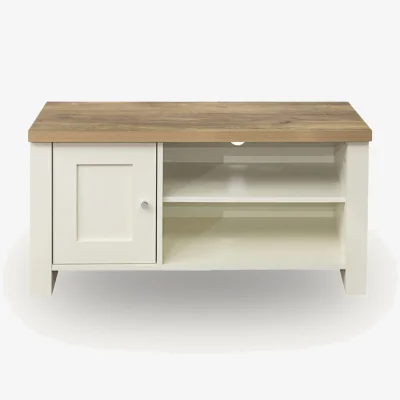 Arighi Bianchi Burwick Small TV Unit, Cream