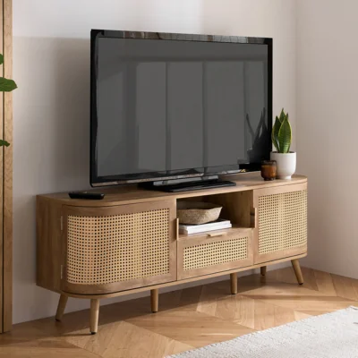 Arighi Bianchi Arlington Large TV Unit, Oak