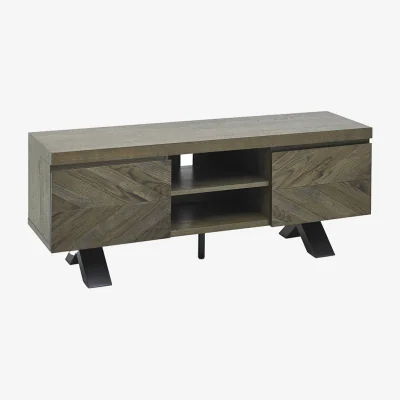 Arighi Bianchi Glendale Fumed Oak Entertainment Unit