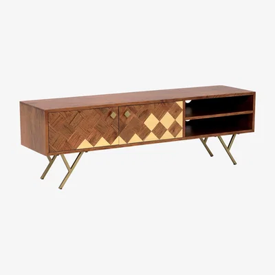 Barker and Stonehouse Bibi TV Unit, Brown | Barker & Stonehouse