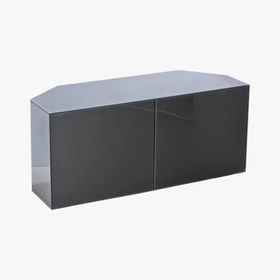 Barker and Stonehouse Express Delivery Intelligent Concept 110cm High Gloss Corner TV Unit, Choice Of Colour