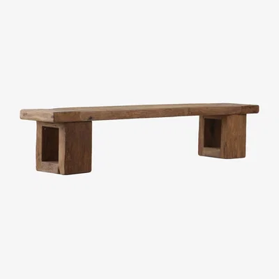 Barker and Stonehouse Hewn TV Stand 220x40x46cm, Brown Oak | Barker & Stonehouse