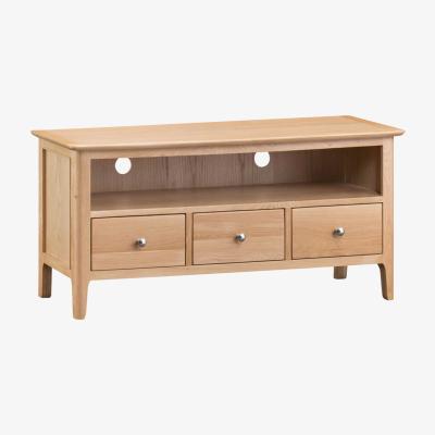 Barker and Stonehouse Stanwick Large TV Cabinet, 776 Oak Wood | Barker & Stonehouse
