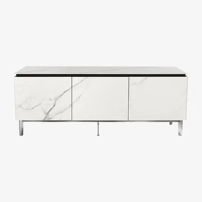 Barker and Stonehouse Bontempi Cosmopolitan Storage Unit, Light Grey Marble | Barker & Stonehouse