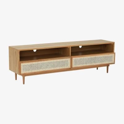 Barker and Stonehouse Hague 2 Drawer TV Unit, Natural