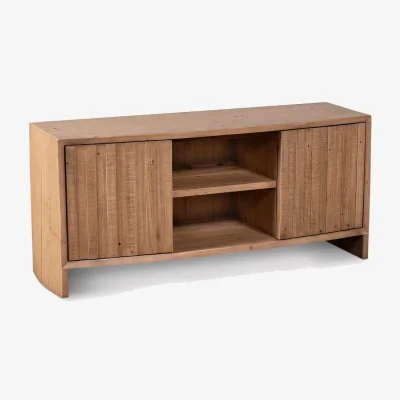 Barker and Stonehouse Arpela TV Unit, Neutral Wood | Barker & Stonehouse