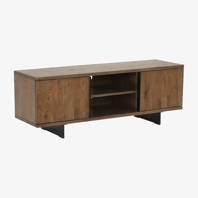 Barker and Stonehouse Castilla 2 Door Low board Cabinet Oak Wood | Barker & Stonehouse
