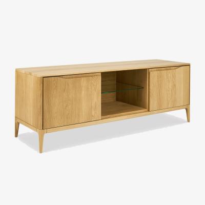 Barker and Stonehouse Ercol Romana Open Wide TV Unit, Neutral Oak | Barker & Stonehouse