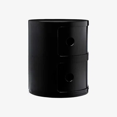 Barker and Stonehouse Kartell Componibili 2 Drawer Storage Unit, Black