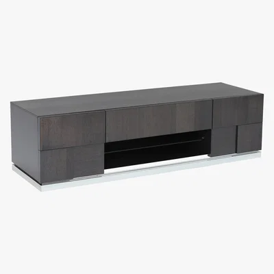 Barker and Stonehouse Borgia TV Unit, Grey Highgloss