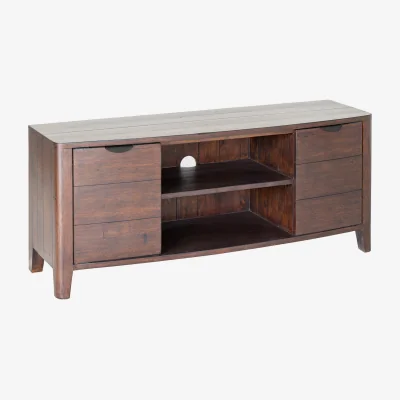 Barker and Stonehouse Zermatt TV Console, Wood | Barker & Stonehouse