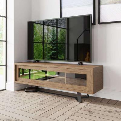Chiltern Oak Furniture Industrial Oak Extra Large TV Unit