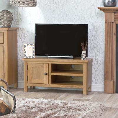 Chiltern Oak Furniture Rutland Oak TV Unit
