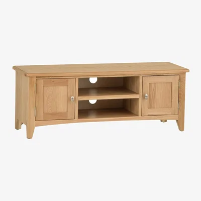 Chiltern Oak Furniture Gloucester Oak Large TV Unit
