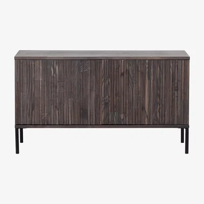 Cuckooland Woood Gravure TV Stand 100cm - Oak