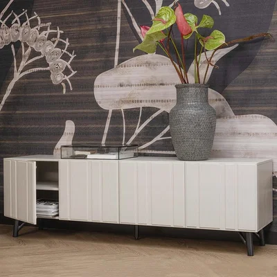 Cuckooland Woood Miller Pine TV Stand