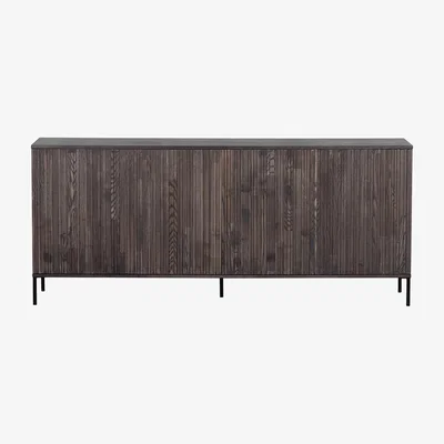 Cuckooland Woood Gravure Large Sideboard - Ash Espresso