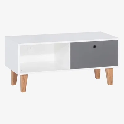 Cuckooland Vox Concept TV Stand in White & Grey