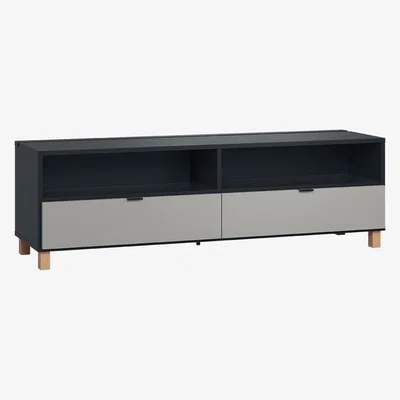 Cuckooland Vox Simple Large TV Unit - Black