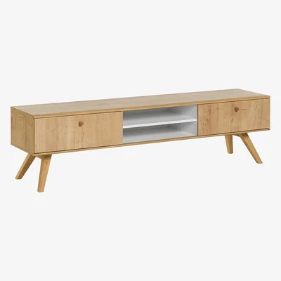 Cuckooland Vox Nature Wooden TV Stand in Oak Effect