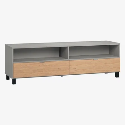 Cuckooland Vox Simple Large TV Unit - Grey